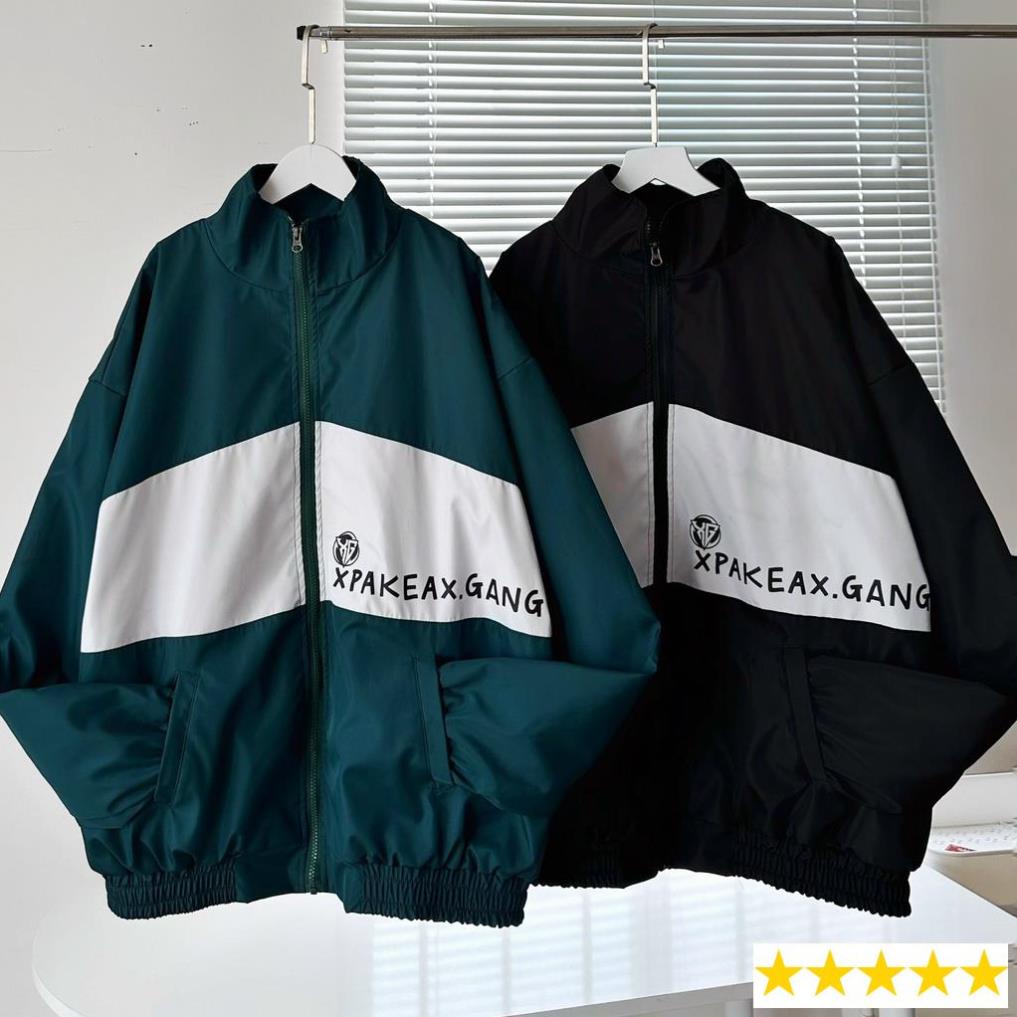 ÁO KHOÁC NGOÀI CHỐNG NẮNG VẢI DÙ 2 LỚP XPKAEAX.GANG MÀU ĐEN VÀ XANH CỔ VỊT - Unisex Sỉ Lẻ Toàn Quốc