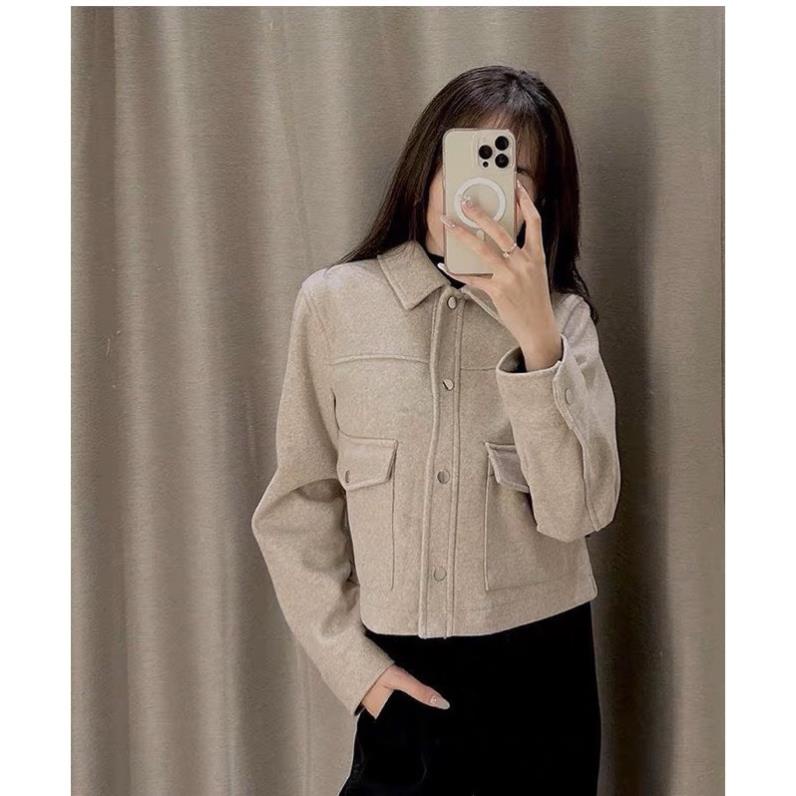 ÁO DẠ ZR 2 LỚP TÚI TRƯỚC 💎