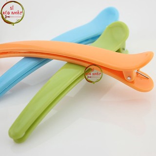 5 sản phẩm kẹp mỏ vịt cắt tóc, kẹp mỏ vịt nhiều màu dài 5cm