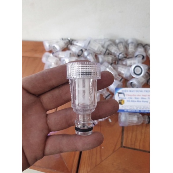 Cút lọc nước nối nhanh đầu vào máy rửa xe áp lực mini ren trong 25
