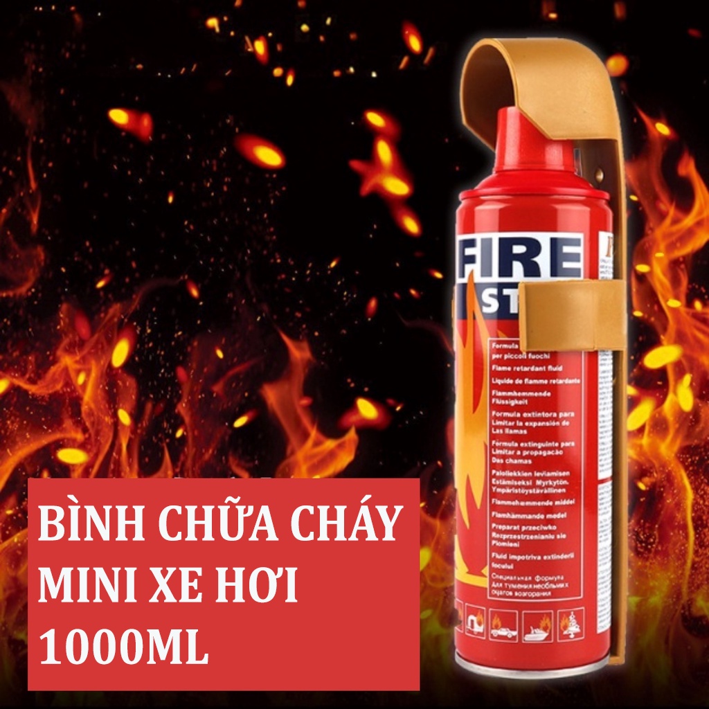 Bình Chữa Cháy Mini Xe Hơi 1000ml | BigBuy360 - bigbuy360.vn