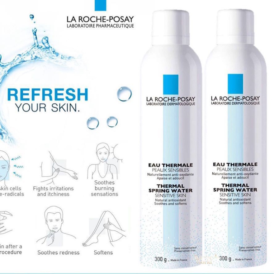 Xịt Khoáng LA ROCHE POSAY Thermal Spring Water làm sạch, dưỡng ẩm, làm dịu da nhạy cảm - MTM | BigBuy360 - bigbuy360.vn