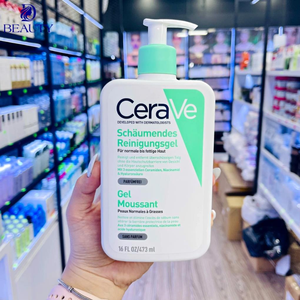 Sữa Rửa Mặt CeraVe Foaming Cleanser 236  Chính Hãng Cho Da Dầu, Da Khô, Mụn Nhạy Cảm | BigBuy360 - bigbuy360.vn