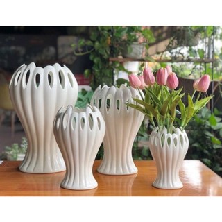 Lọ cắm hoa bàn tay phật sứ bát tràng