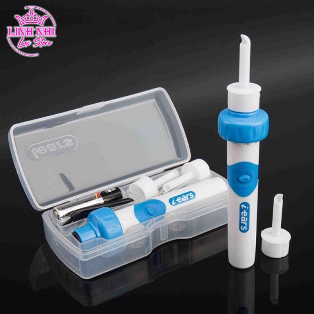 Máy Hút Ráy Tai Cho Bé - Dụng Cụ Lấy Ráy Tai Nhật Bản Tự Động An Toàn Tại Nhà - Linh Nhi Lux Store