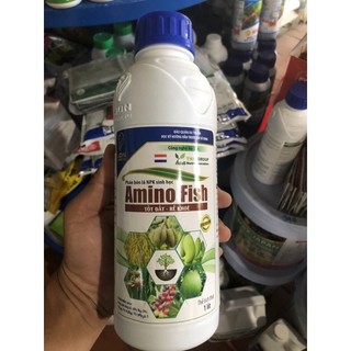 Phân bón lá hưu cơ amino fish chai 1lít