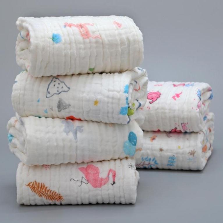 Khăn tắm cho bé, khăn xô tắm cho bé 6 lớp BECON là khăn cao cấp siêu mềm, thấm hút dày dặn, dễ giặt và mau khô #2