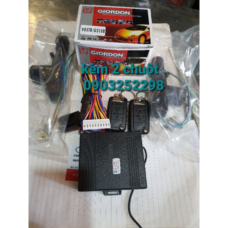 Bộ điều khiển mở cửa tự động xe hơi ,xe tải ,xe khách 12v -24v có phôi chìa mã G2188 hoặc G6216