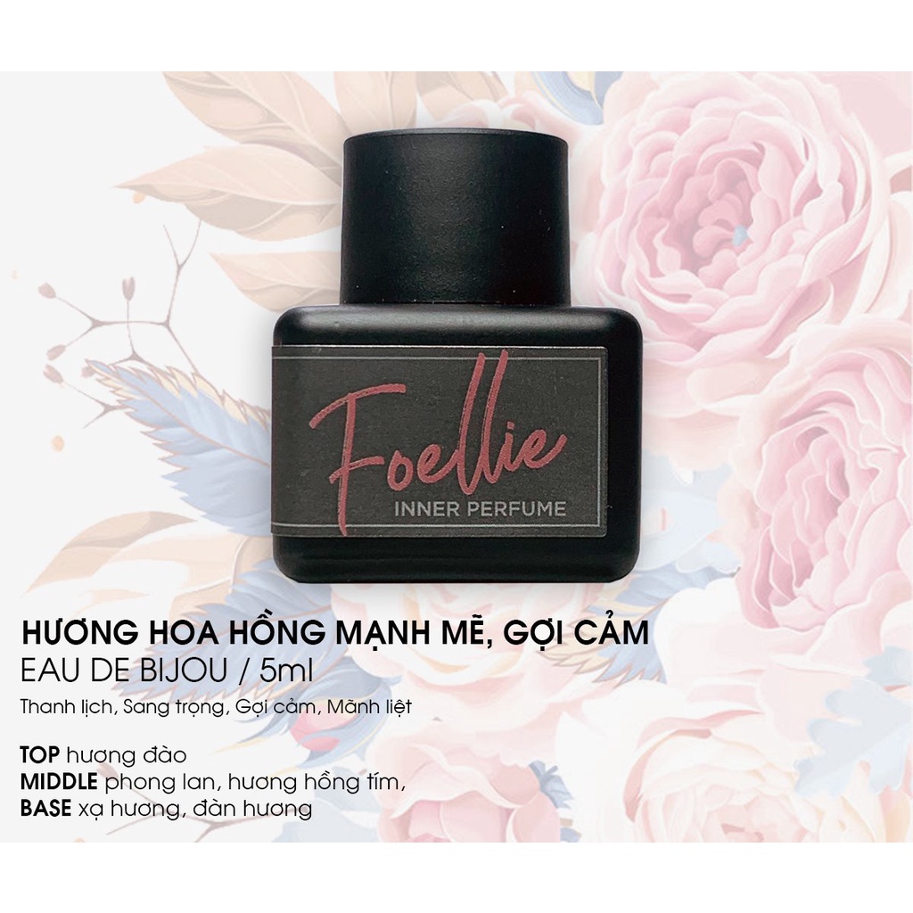 Nước Hoa Vùng Kín Foellie Inner Perfume Eau De Bijou #Quyến Rũ 5ml