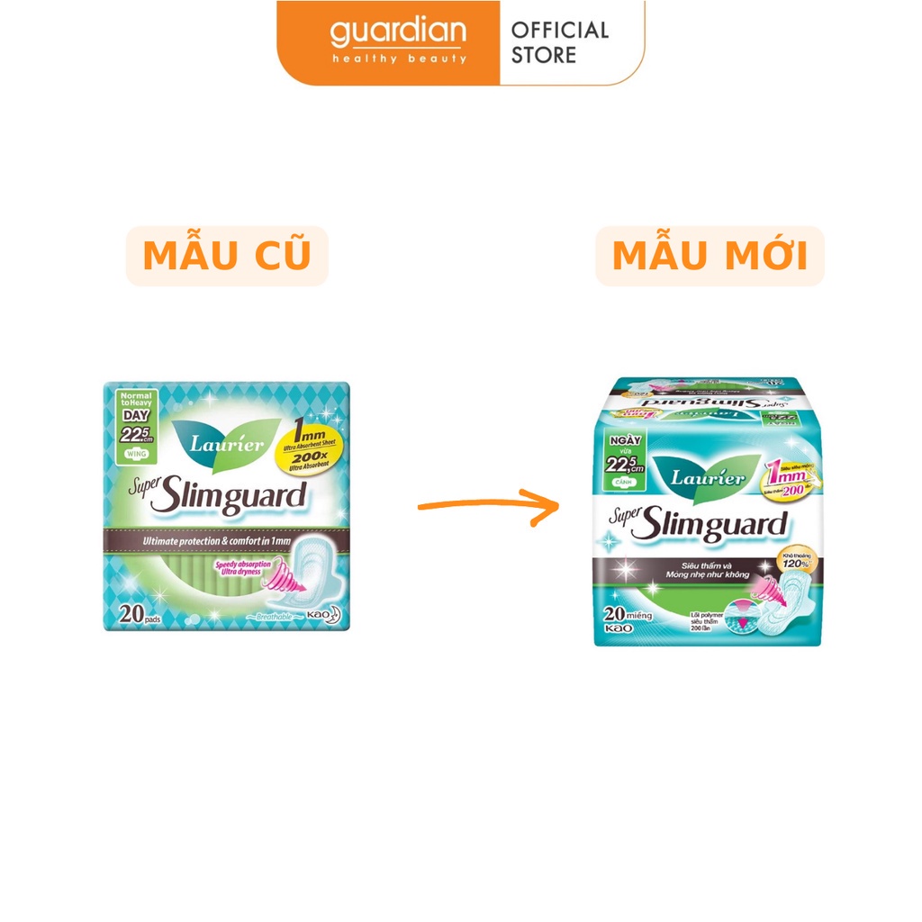 Băng Vệ Sinh Siêu Mỏng 22,5Cm Laurier 20 Miếng
