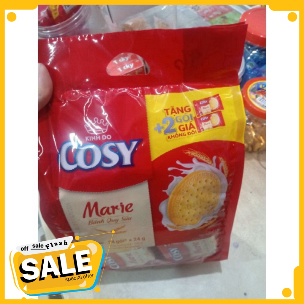 MÃ  DATE MỚI NHẤT - Bánh Quy Sữa Cosy Marie Kinh Đô Túi 528g