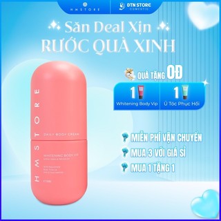 Kem dưỡng trắng da body vip hm store, kem dưỡng trắng body kích trắng nhanh