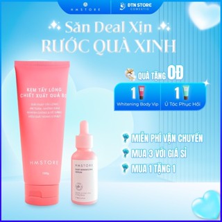 KEM TẨY LÔNG CHÍNH HÃNG HM STORE, kem tẩy lông vùng kín, kem tẩy lông nách, kem tẩy lông tay chân, an toàn không đau rát