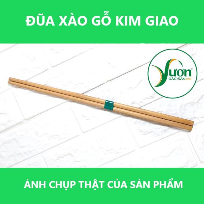 Đôi đũa xào GỖ KIM GIAO gỗ mộc không cong vênh không hóa chất không sơn - HS Shop Thủ Đức