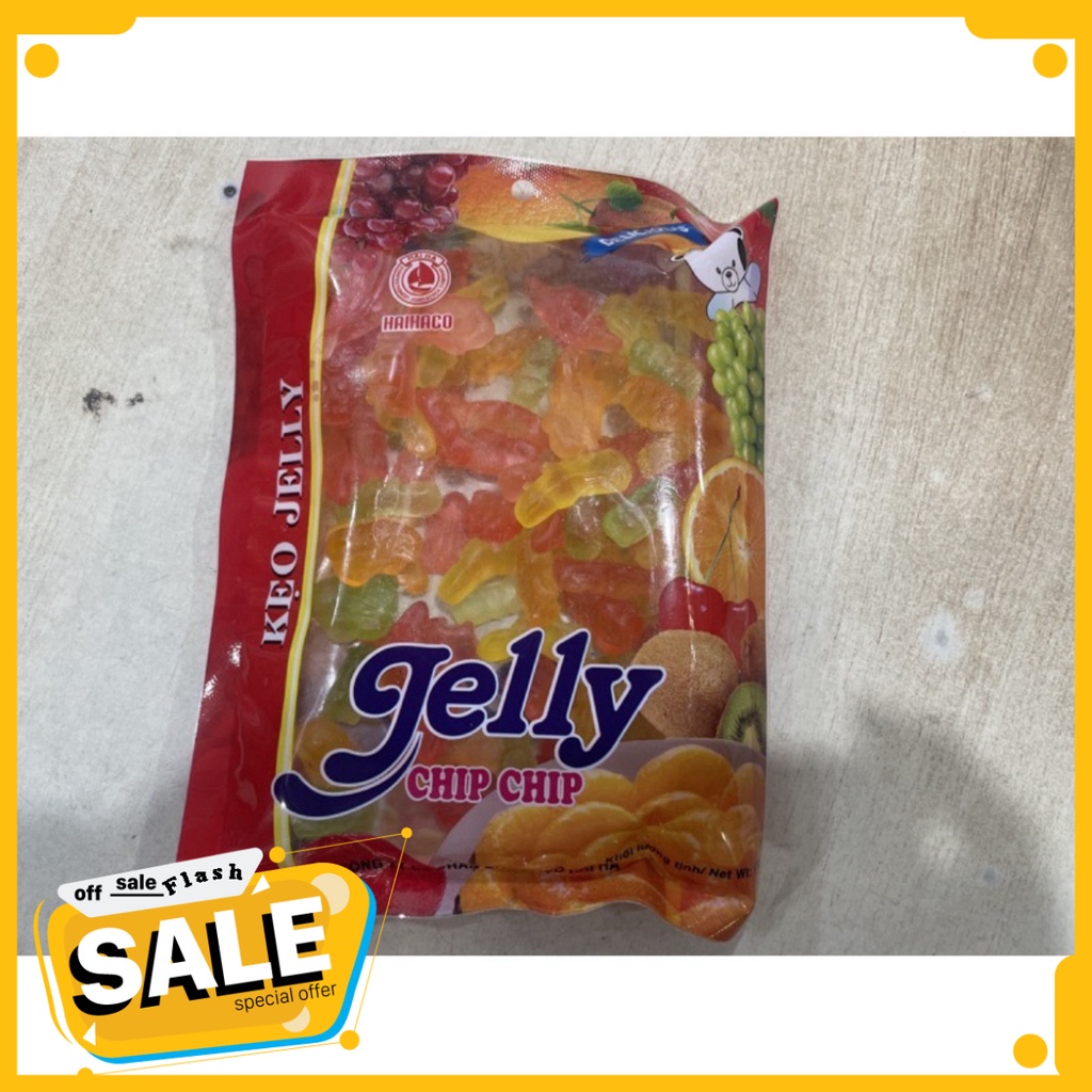 MÃ  Kẹo Dẻo Jelly Hải Hà Hình Con Vật Gói 175g