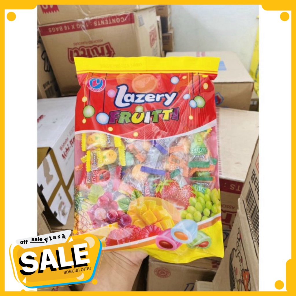 MÃ  Kẹo Lazery Fruitti trái cây 300g