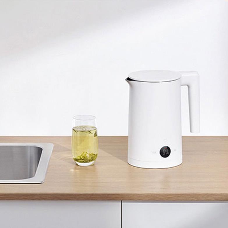 Ấm đun siêu tốc thông minh Xiaomi Mijia Gen 2 MJHWSH03YM 1800W 1.5L màn hình LED cao cấp - Minh Tín Shop