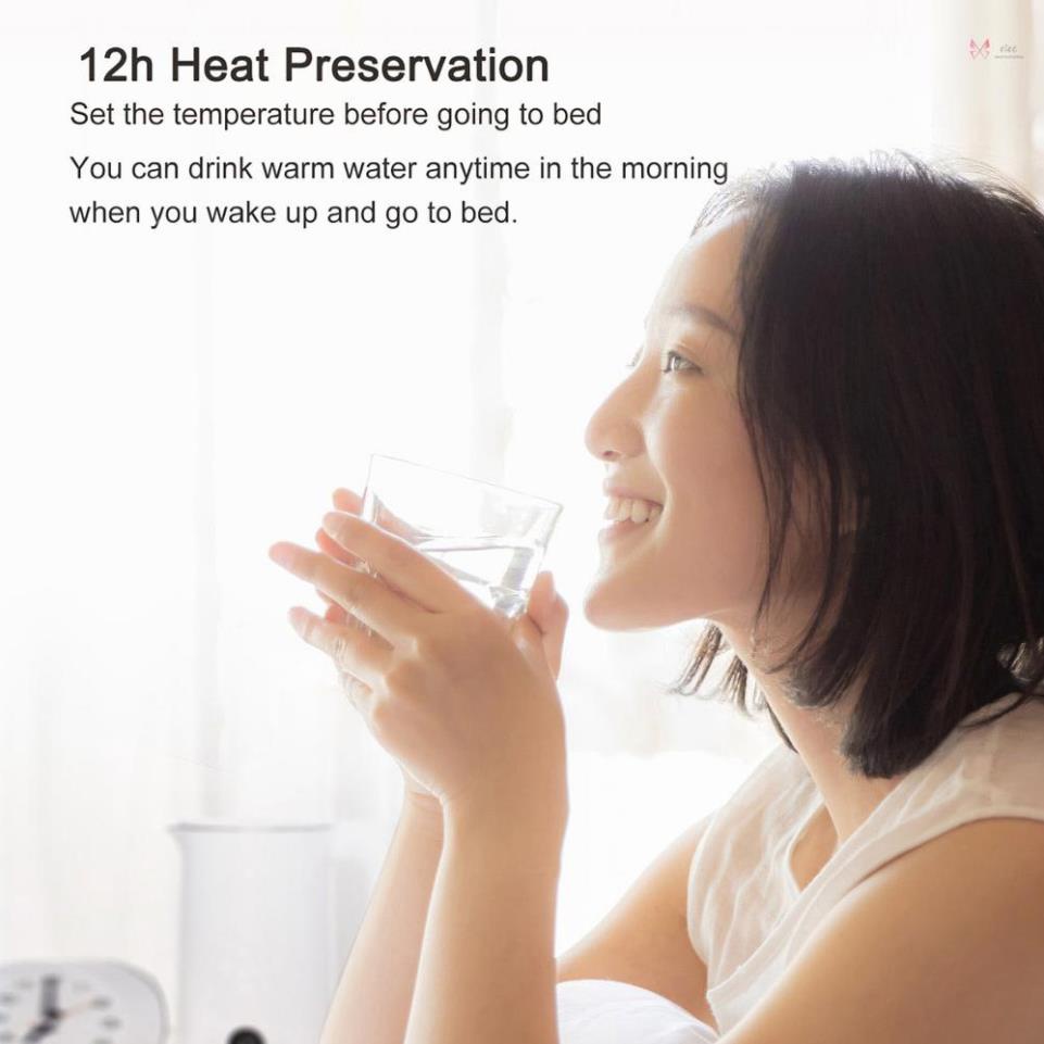 Ấm đun siêu tốc thông minh Xiaomi Mijia Gen 2 MJHWSH03YM 1800W 1.5L màn hình LED cao cấp - Minh Tín Shop