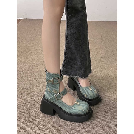 Giày Bốt martin Đế Dày Thoáng Khí Phong Cách Mới Mùa Hè