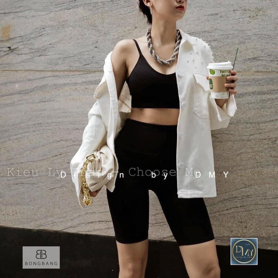 Quần Legging ngố Quốc dân cotton co dãn Free size 38-55kg