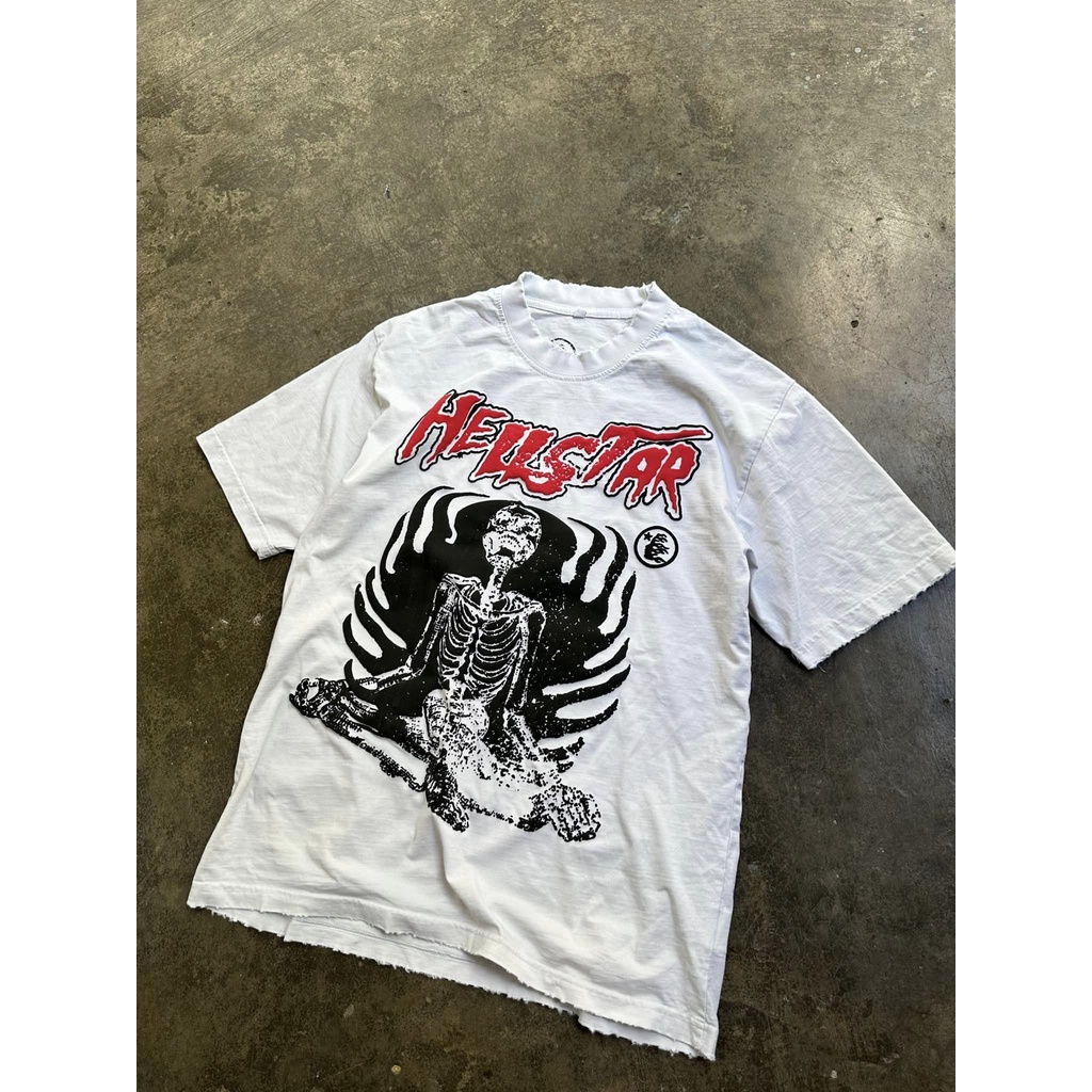 Áo thun Hellstar, 100% cotton, 250gsm