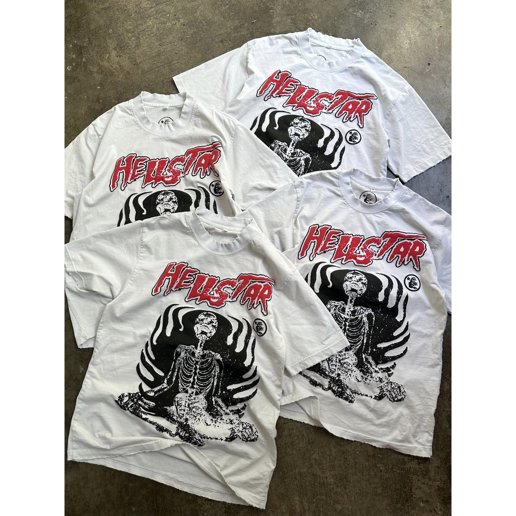 Áo thun Hellstar, 100% cotton, 250gsm