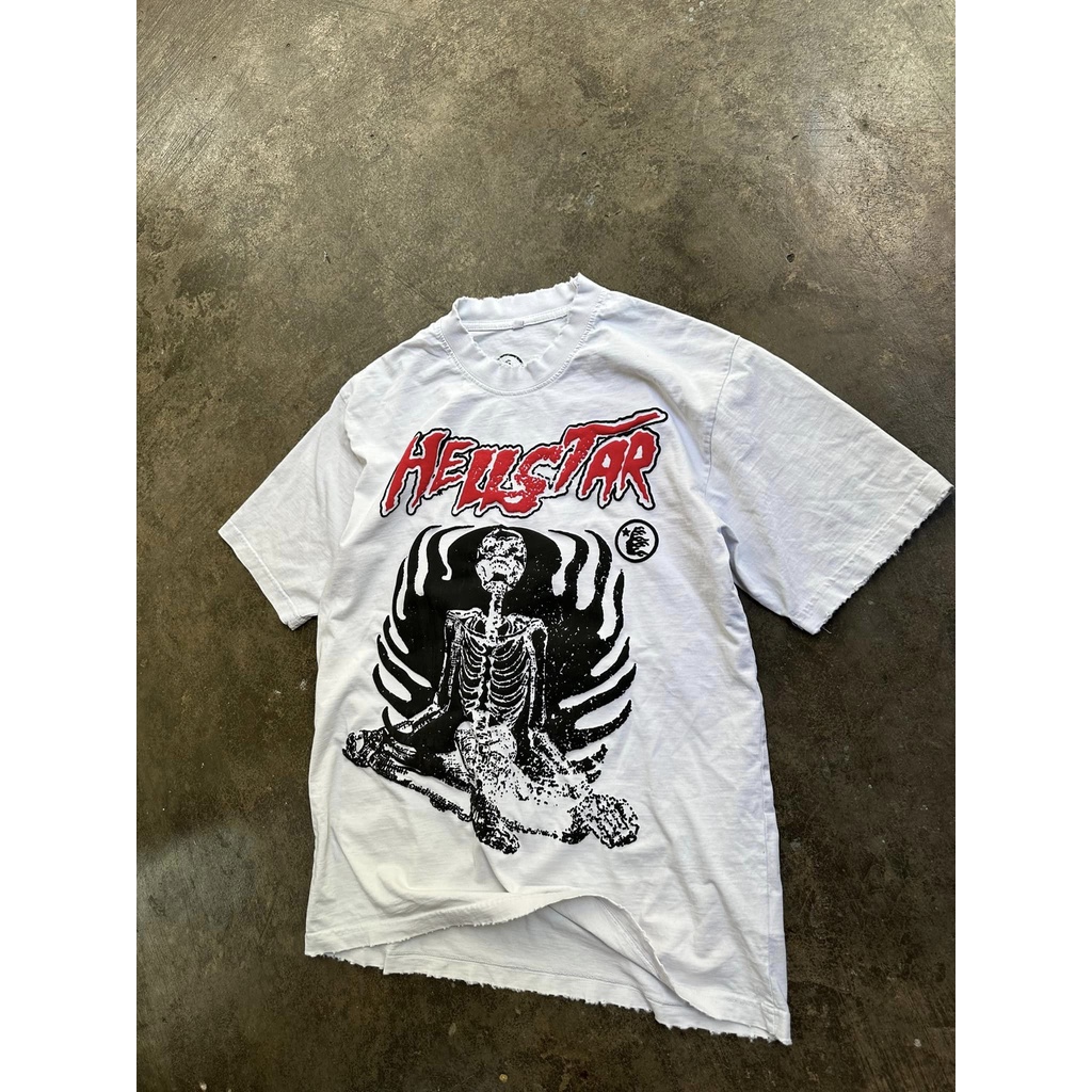 Áo thun Hellstar, 100% cotton, 250gsm