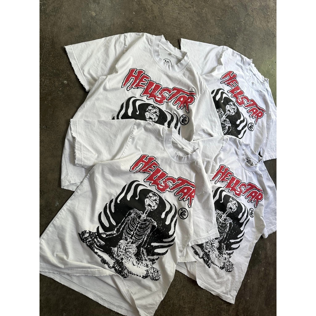 Áo thun Hellstar, 100% cotton, 250gsm