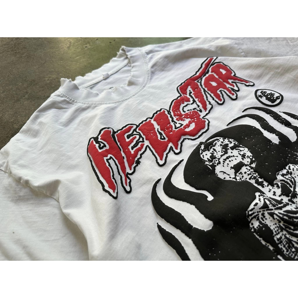 Áo thun Hellstar, 100% cotton, 250gsm