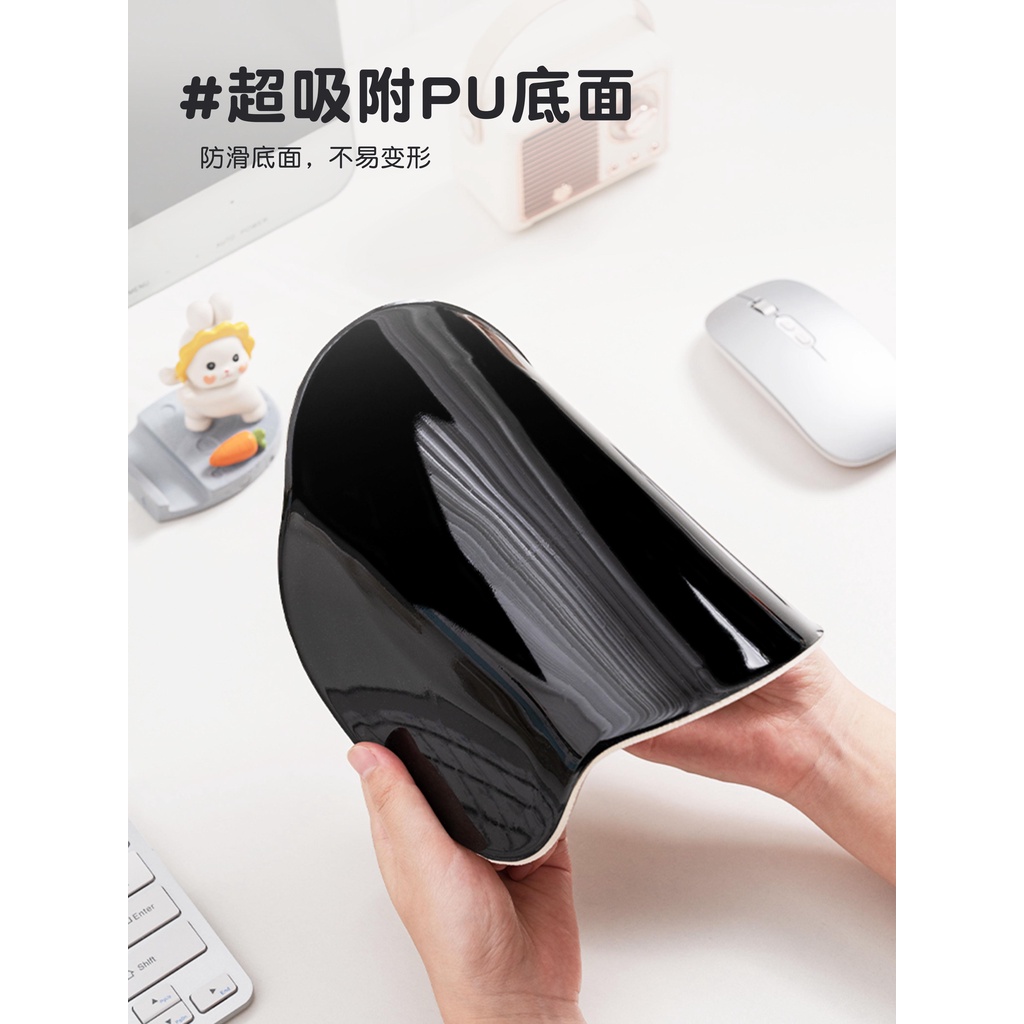 Miếng Lót Chuột Silicon Chống Trượt Hình Gấu Trúc Dễ Thương