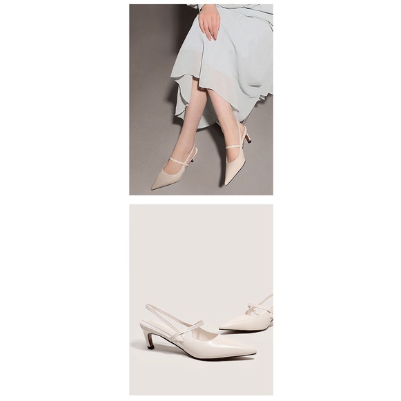 Giày Sandal Mũi Nhọn Đế Bằng Màu Đen / Bạc Phong Cách Pháp Thời Trang Xuân Hè 2023