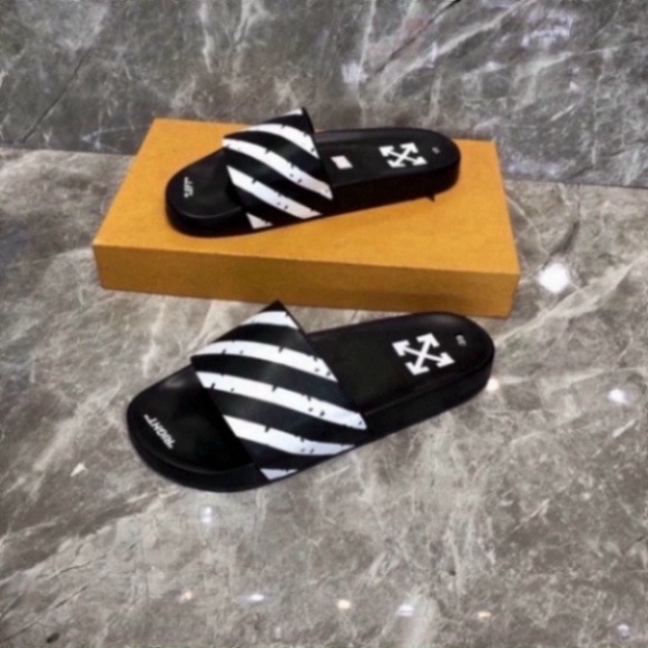 Dép lê nam nữ, dép Quai NGang thời trang hottrend 2023, dép đẹp off white, bán chạy nhất tạt BVL.store