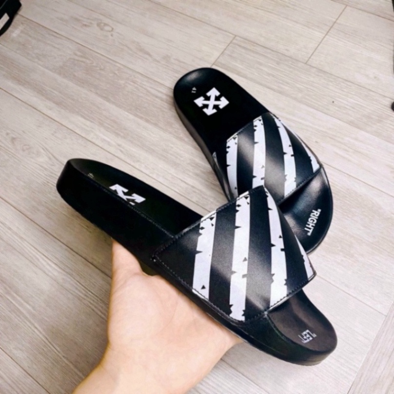 Dép lê nam nữ, dép Quai NGang thời trang hottrend 2023, dép đẹp off white, bán chạy nhất tạt BVL.store