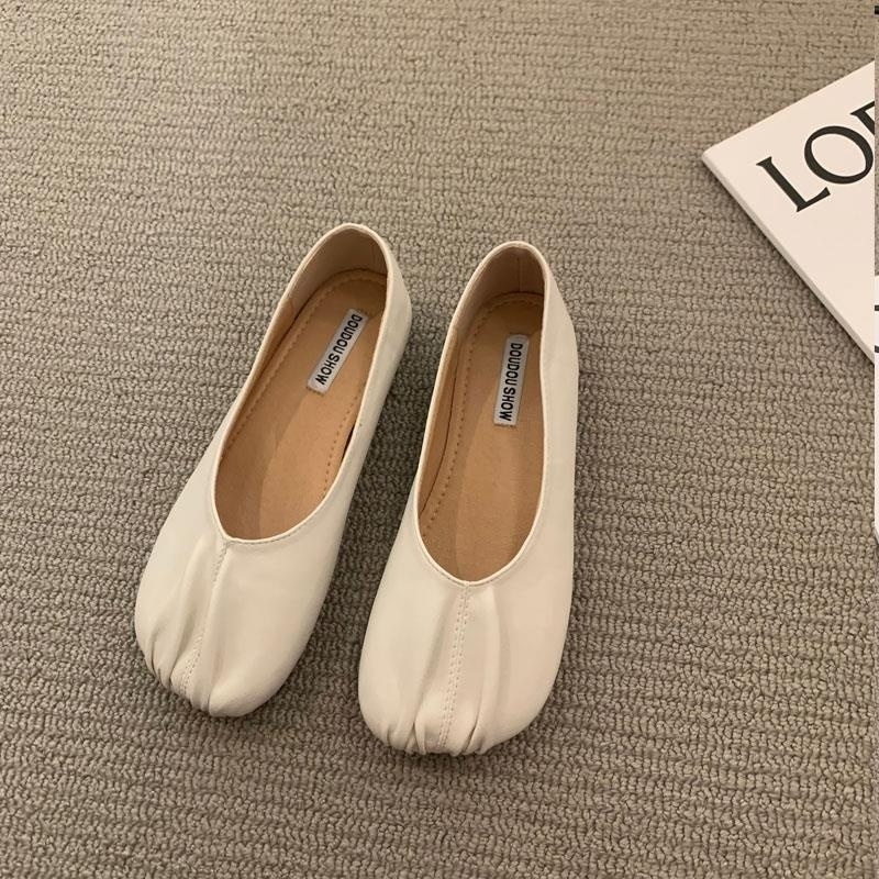 Giày Búp Bê Đế Bằng Thiết Kế Mới Thời Trang Mùa Xuân 2023 Theo Phong Cách Hàn Quốc Cho Nữ