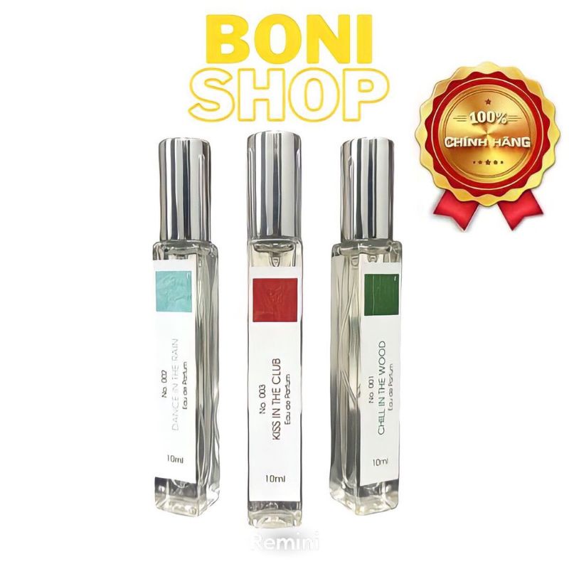 Combo 3 chai chiết 10ml _ F Fresh Spray - Nước Hoa Công Nghệ Mới Tích Hợp Tính Năng Lưu Hương Quần Áo Bọni Shop