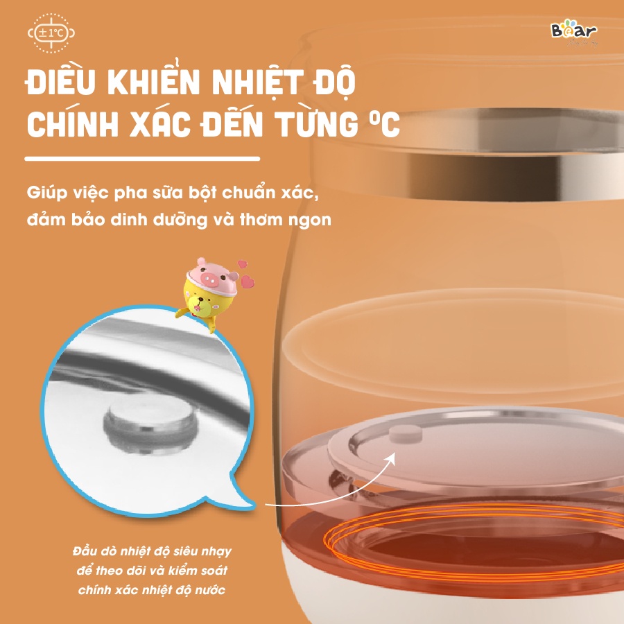 Combo Nồi Nấu Cháo Chậm 2,5L SUBE003, Máy tiệt trùng bình sữa SB-MTT17, Máy Hâm Sữa TNQ-D12D1 và Máy Xay Ăn Dặm D02Q1