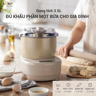 Máy Trộn Bột Đa Năng Bear 3,5L Ủ Bột, Nhào Bột, Nhồi Bột Nhanh, Phiên Bản Cao Cấp Công Suất Lớn - HMJ-A35Q2