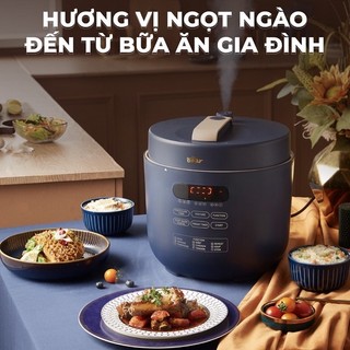Nồi Áp Suất Điện Bear Đa Năng 5L Nồi Ninh Xương, Hầm Gà, Nấu Cháo YLB-A50M1
