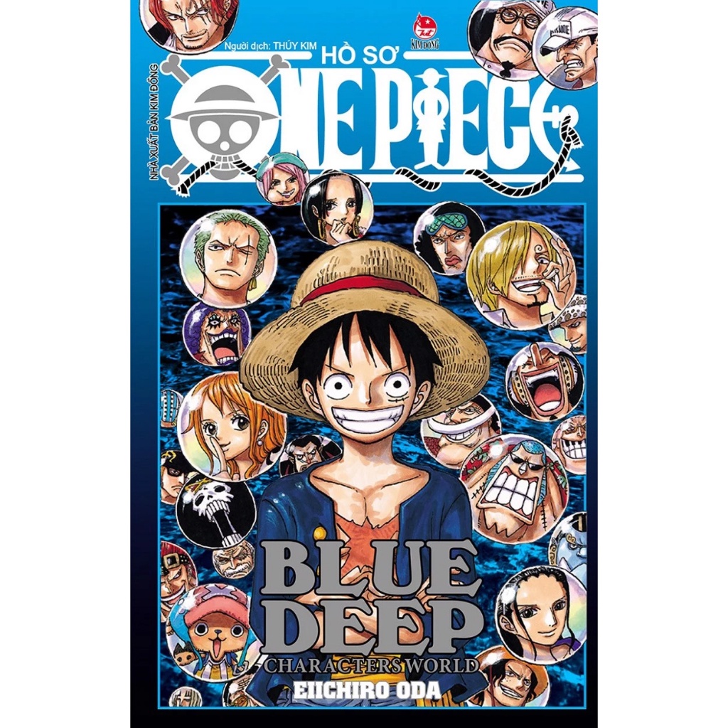 Hồ Sơ One Piece - Blue Deep Characters World [ Hàng Mới 98% ]