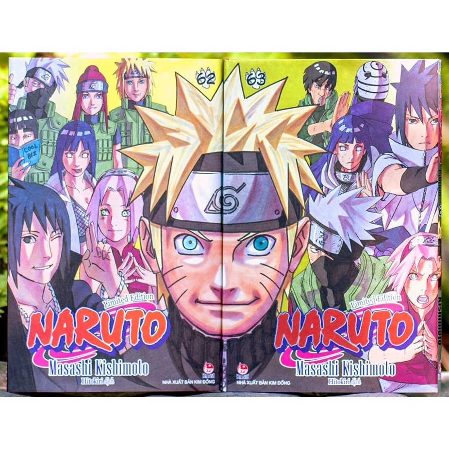Naruto  - Tập 62 & 63 - Limited Edition Combo 2 Tập 62, 63