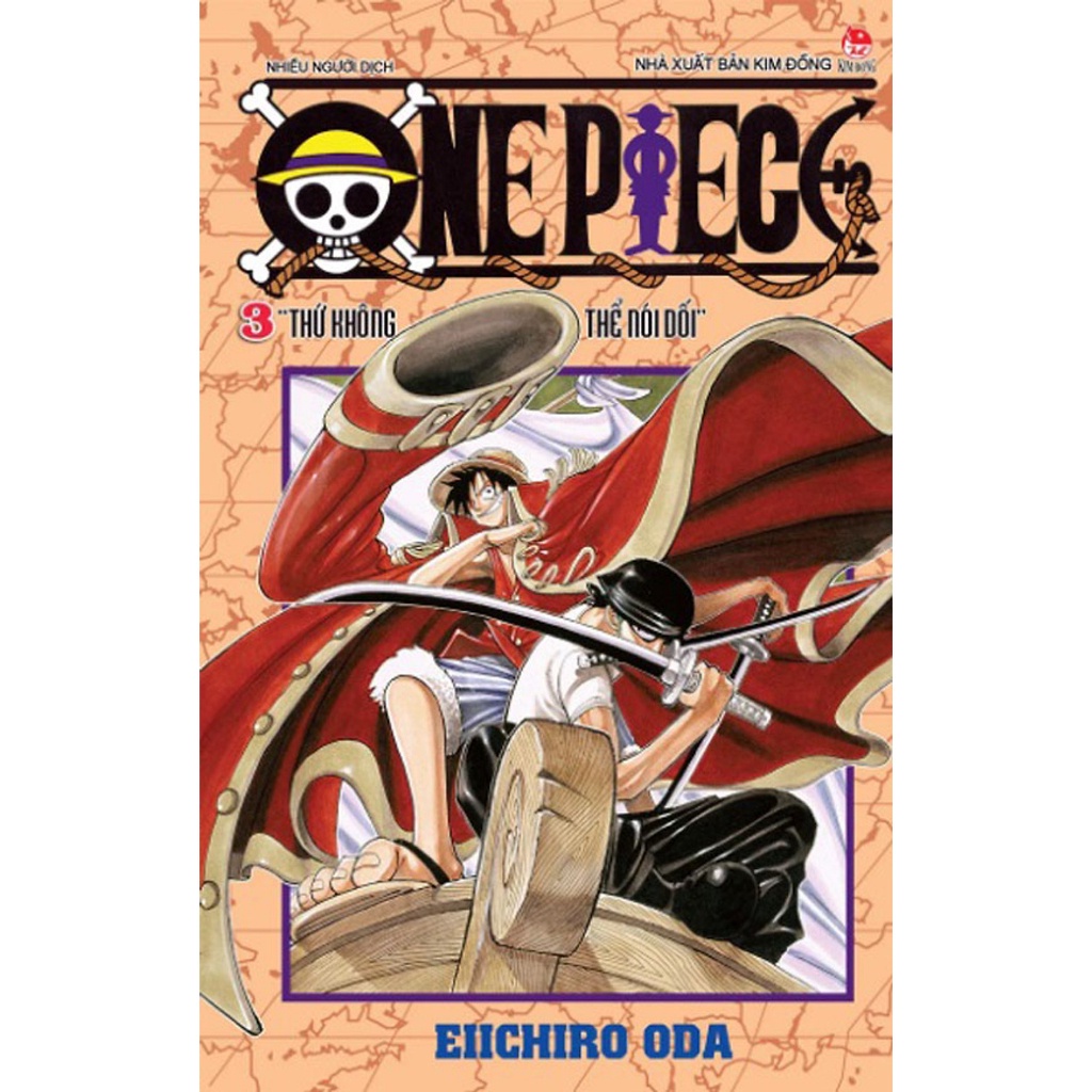 One Piece (Bản Bìa Rời) - Tập 3 [ Lưu ý Hàng cũ 96% ]