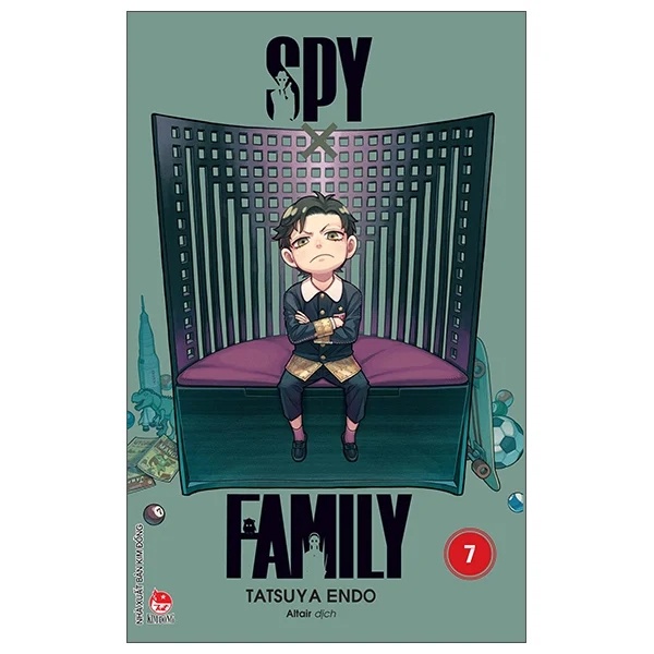 Spy X Family (Bản Thường) - Tập 7 [ Lưu ý Hàng cũ 80% ] (unseal), lưu ý tr.u-yện cũ, có cấn móp