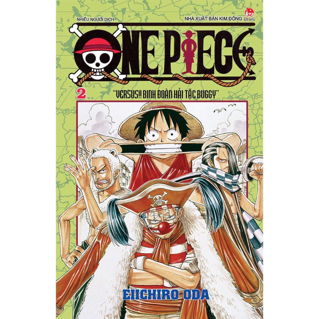 One Piece (Bản Bìa Rời) - Tập 2 [ Lưu ý Hàng cũ 96% ]