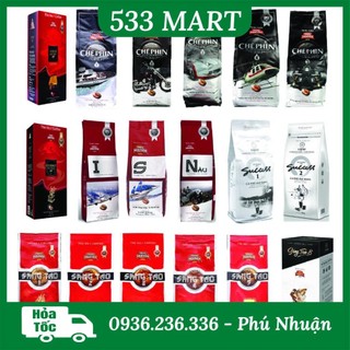 Cà phê rang xay trung nguyên: sáng tạo - chế phin - gourmet blend - house blend