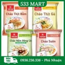 [GÓI LẺ] Cháo VIFON Có Gói Thịt Thật 70g