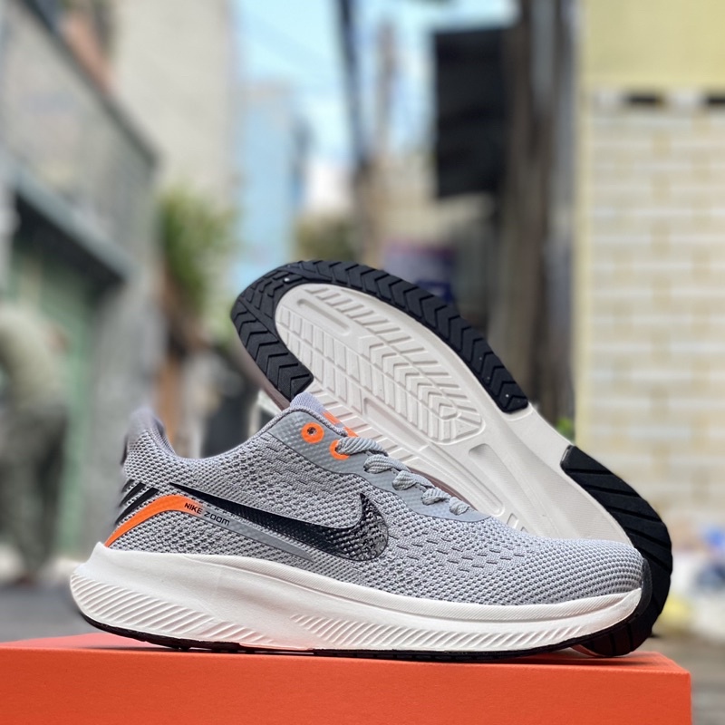 Giày chạy bộ nam xám, giày thể thao