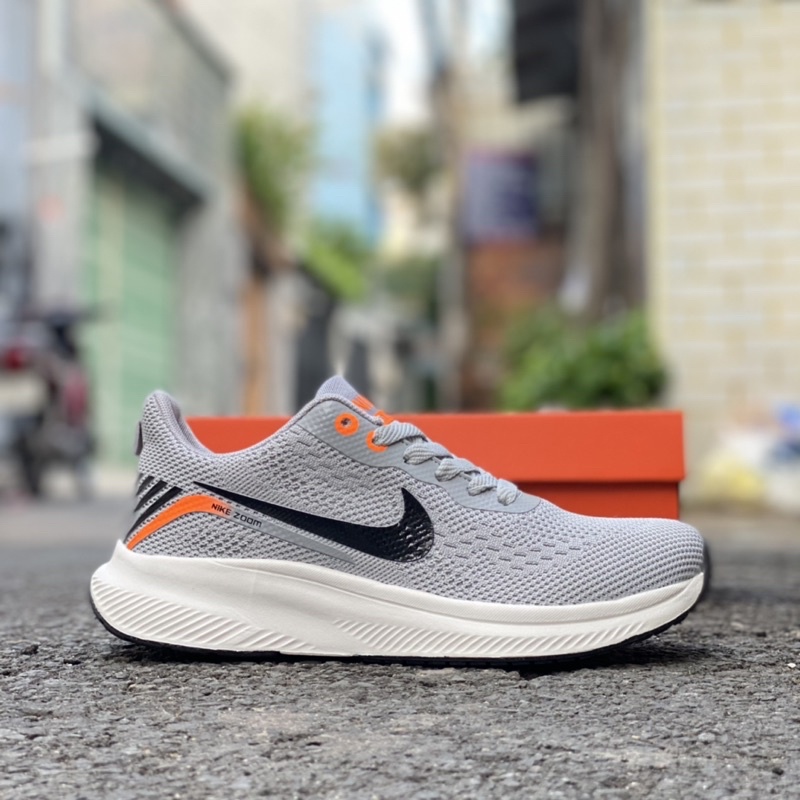 Giày chạy bộ nam xám, giày thể thao