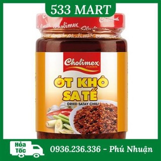 Ớt khô sa tế cholimex lọ thủy tinh 100g