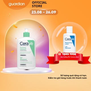 Sữa Rửa Mặt CeraVe Foaming Cleanser Sạch Sâu Cho Da Thường Đến Da Dầu 473ml