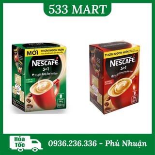 Nescafe 3in1 rang xay đậm vị/ hài hòa hộp 255g/ 340g
